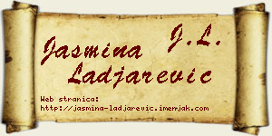 Jasmina Lađarević vizit kartica